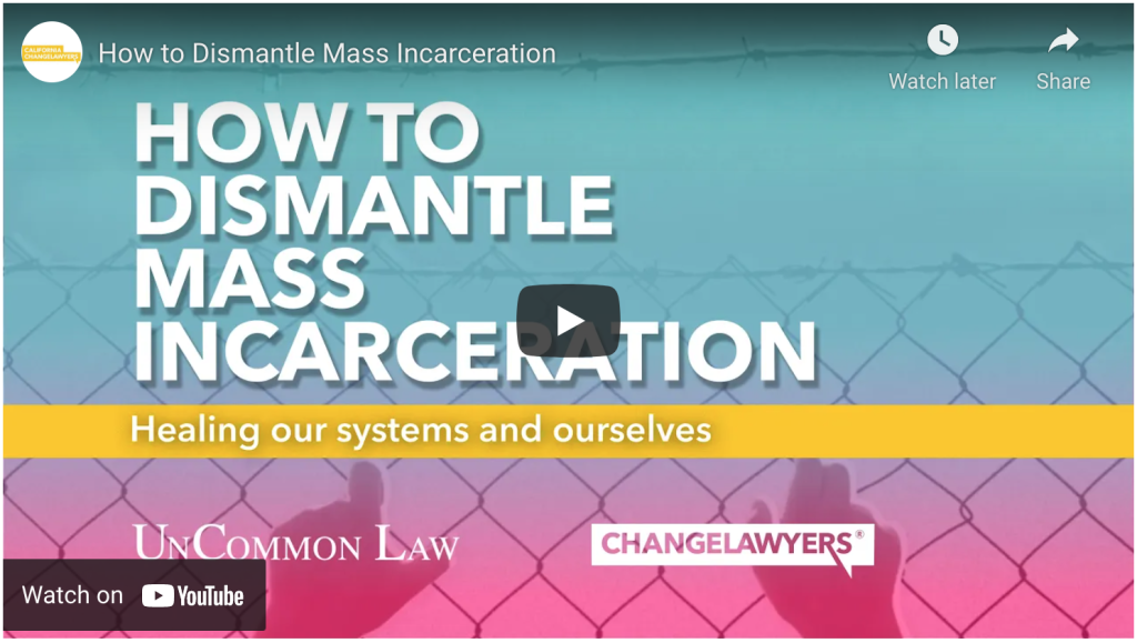 How to Dismantle Mass Incarceration | Prison Yoga Project